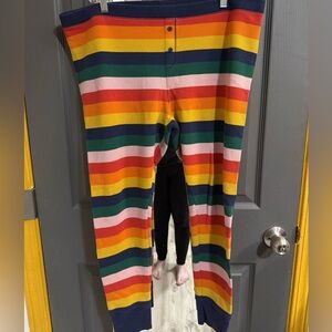 XL Rainbow Stripe Long John’s
